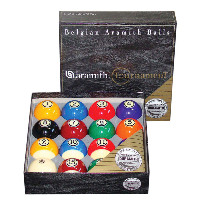 Aramith Tournament Ball Set, Pool Balls, CueStix - Olhausen Online