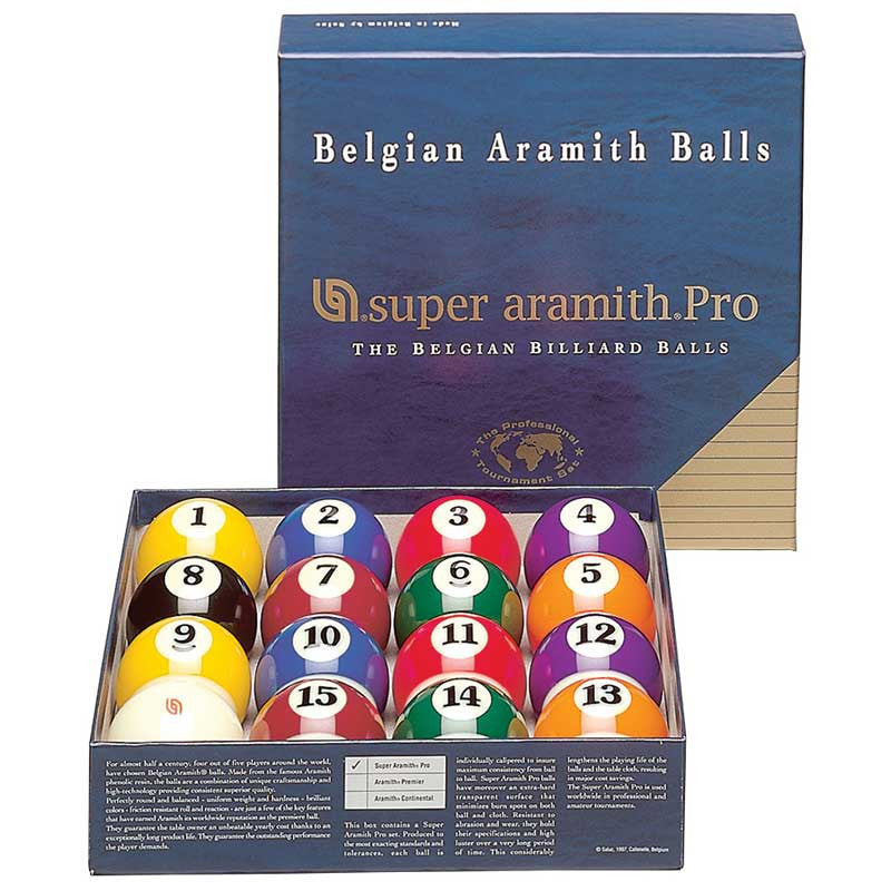Super Aramith Pro Balls, Pool Balls, CueStix - Olhausen Online