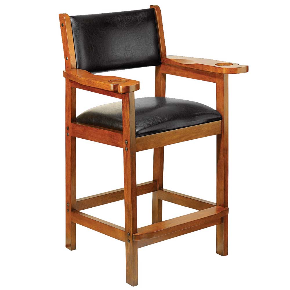 Cushion Old World Mahogany Spectator Chair